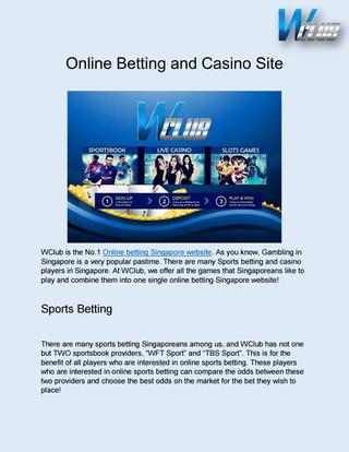 gambling online sportsbook